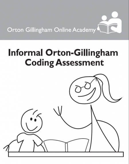 Informal Orton Gillingham Coding Assessment (*Digital Download)